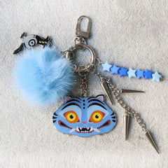 KPop Demon Hunters Derpy Tiger & Sussy Crow Keychain (1pc)