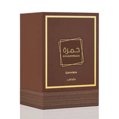 Khamrah Qahwa By Lattafa Eau De Parfum Unisex Fragrance Spray (100mL) Simple Showcase 