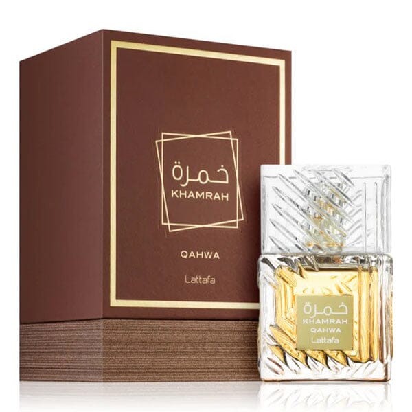 Khamrah Qahwa By Lattafa Eau De Parfum Unisex Fragrance Spray (100mL) Simple Showcase 