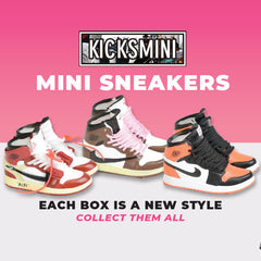 KicksMini 3D Collectible Mini Sneakers Mystery Shoe Box (1 Pair)