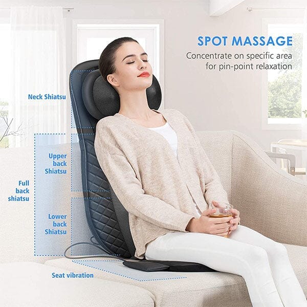 Quantum™ Serenity Seat | Tapping & Kneading Massage Cushion | Pre-Order Preorder Showcase 