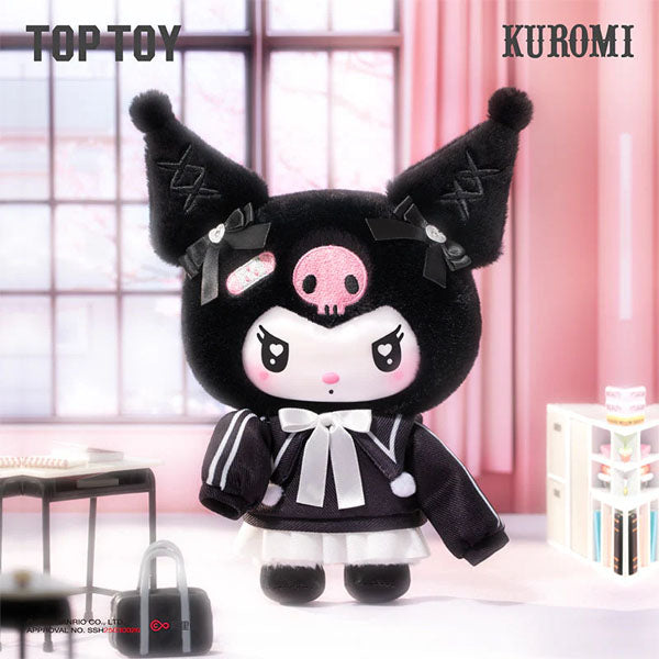 TOP TOY x Sanrio: Kuromi & My Melody "Angel Garden" Series Plush Keychain Blind Box (1pc)