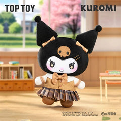 TOP TOY x Sanrio: Kuromi "School Life" Series Plush Keychain Blind Box (1pc) Simple TOP TOY 
