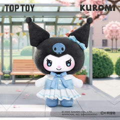 TOP TOY x Sanrio: Kuromi "School Life" Series Plush Keychain Blind Box (1pc) Simple TOP TOY 