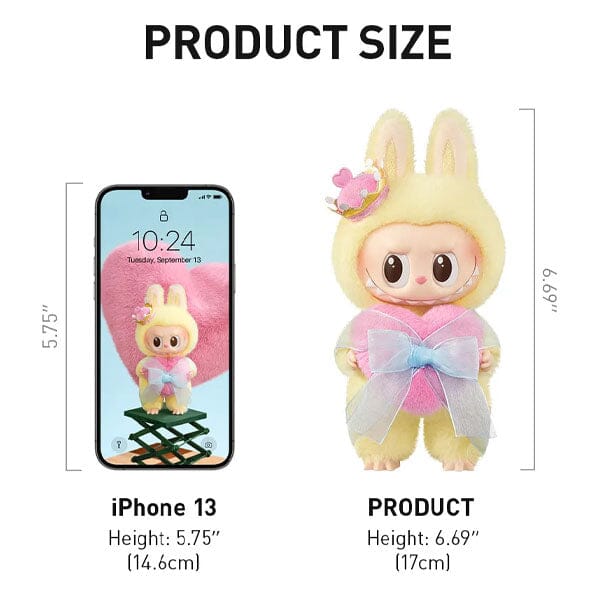 Pop Mart x THE MONSTERS: Labubu "Let's Checkmate" Plush Doll Pendant (1pc) Simple Pop Mart 