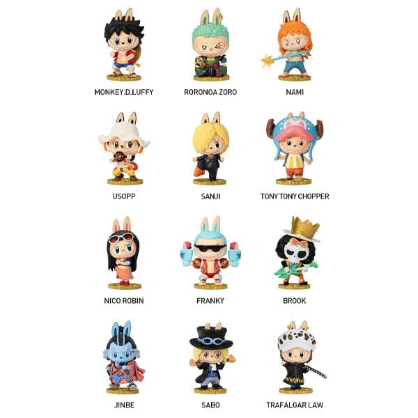 Pop Mart x THE MONSTERS: Labubu One Piece Anime Series Figurine Blind Box (1pc) Simple Pop Mart 