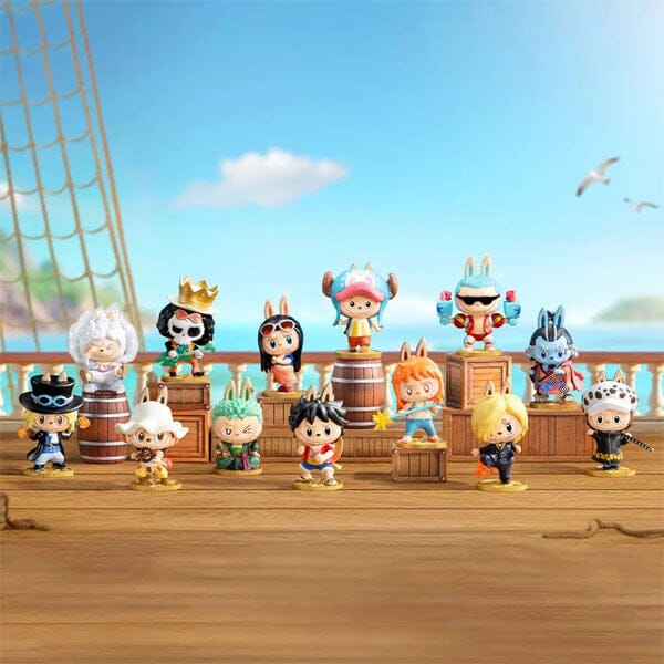 Pop Mart x THE MONSTERS: Labubu One Piece Anime Series Figurine Blind Box (1pc) Simple Pop Mart 