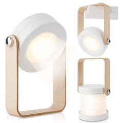 OrbitOwl: The 4-in-1 Collapsable Handheld Lantern Foldable Table Lamp Simple Showcase 