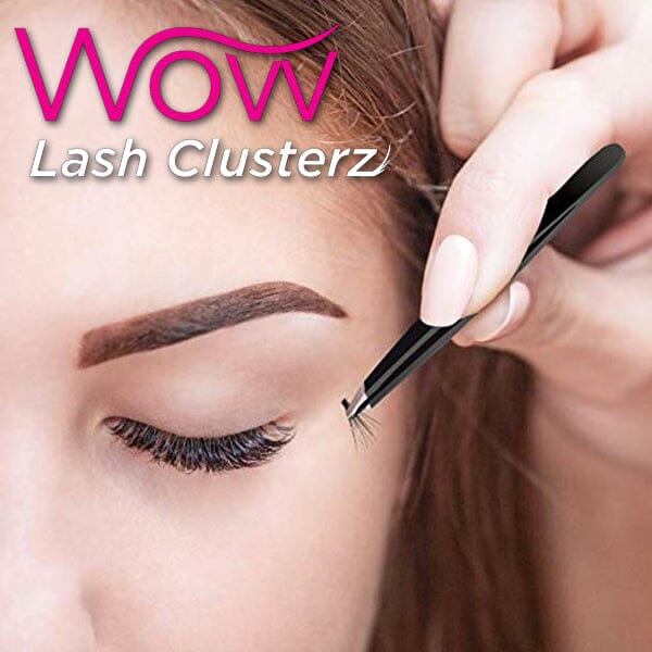 WOW Lash Clusterz Kit | 288 Eyelash Clusters | Includes Glue & Tweezers! Simple Showcase 