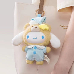 TOP TOY x Sanrio: "Latte Baby" Series Plush Keychain Blind Box (1pc)