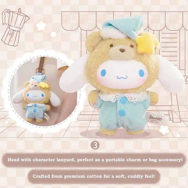 TOP TOY x Sanrio: "Latte Baby" Series Plush Keychain Blind Box (1pc)