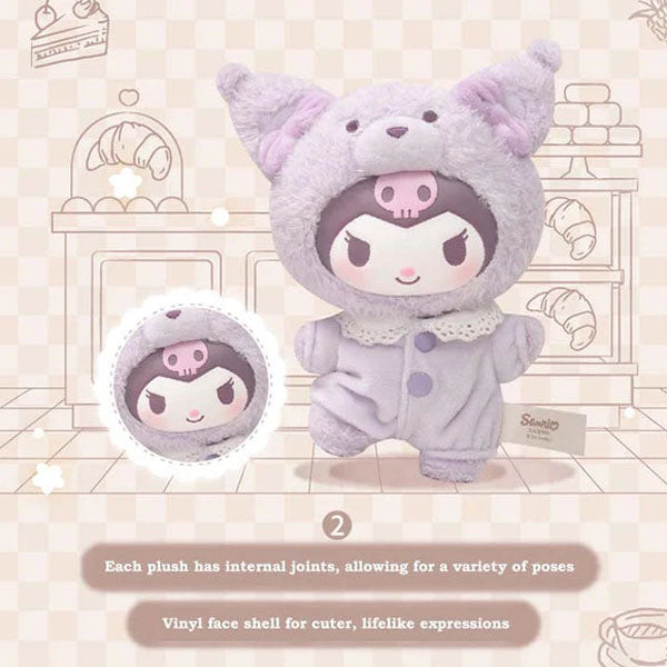 TOP TOY x Sanrio: "Latte Baby" Series Plush Keychain Blind Box (1pc)
