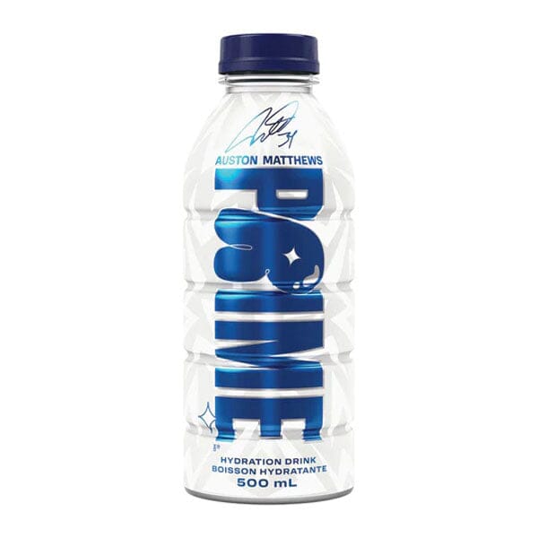 PRIME Hydration Drink By Logan Paul & KSI Simple PRIME NHL Toronto Maple Leafs' Auston Matthews V2: Ice Pop 