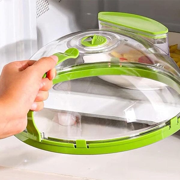 ProKitchen HeatHalo Microwave Food Steamer & Cover Simple Showcase 