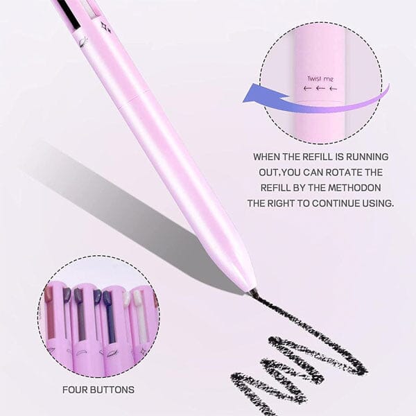 WOW 4-in-1 Makeup Pen - Eyeliner / Brow Liner / Lip Liner / Highlighter Preorder Showcase 