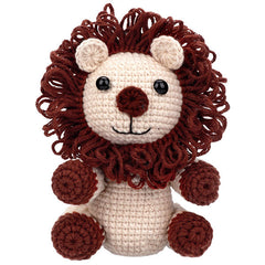 The LOOP Brigade: DIY Crochet Plush Toy Complete Kit For Beginners - Blaze the Lion