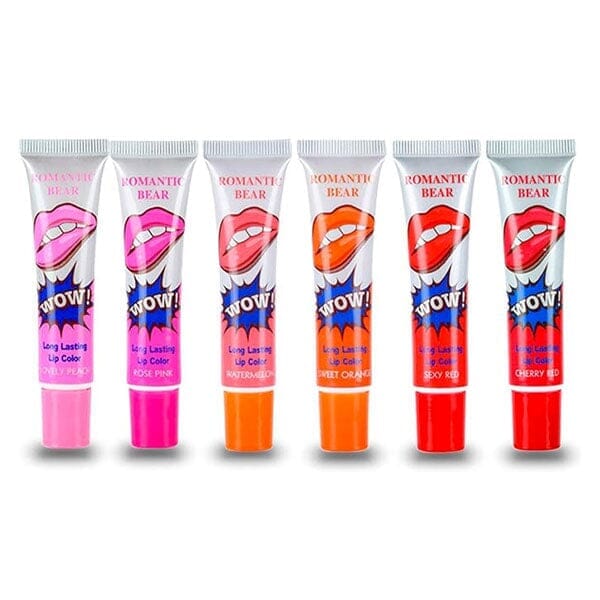 WOW PoutPops (6 Colors) | Peel-Off Lip Stain | As Seen On TikTok! Simple Showcase 