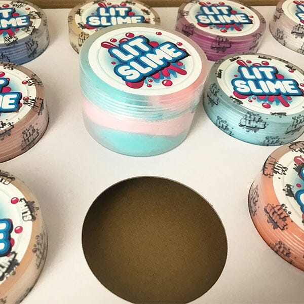 LIT Slime Novelty Fidget Putty Mystery Box | 14 Different Butter Slimes! | Ships Mid August Preorder Showcase 