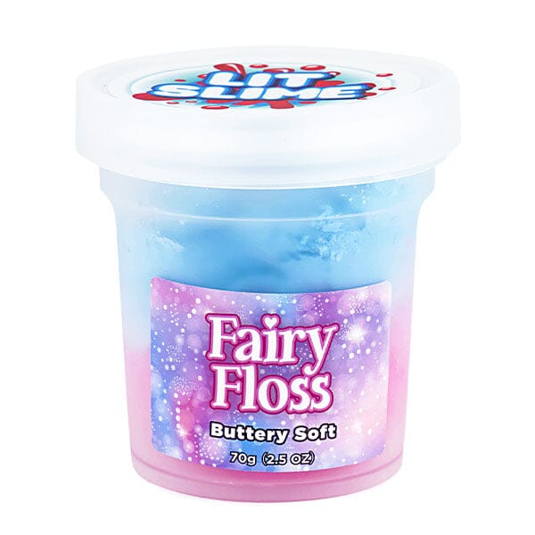 Lit Slime Fidget Putty Buttery Cloud Slime (2.5oz) Multiple Styles Simple Showcase 