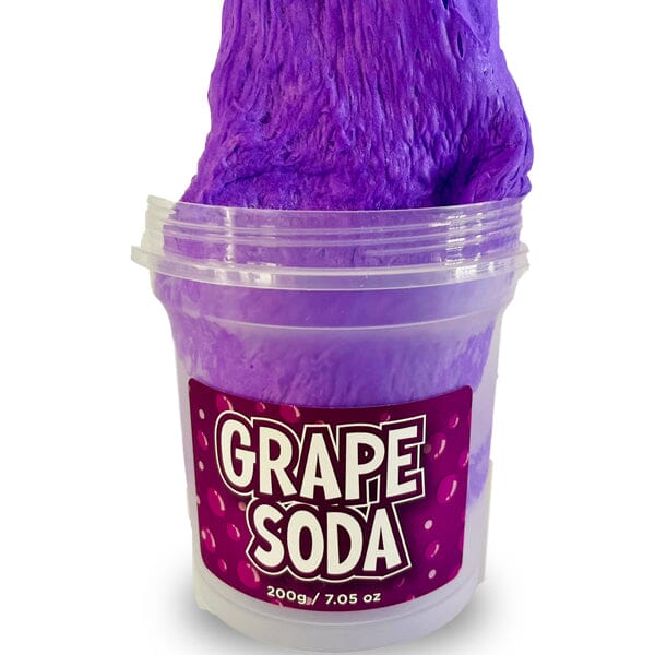 Lit Slime Wave 2: Fidget Putty Slime (7.1oz) Multiple Scents & Styles Simple Showcase Silicone Slime: Grape Soda 