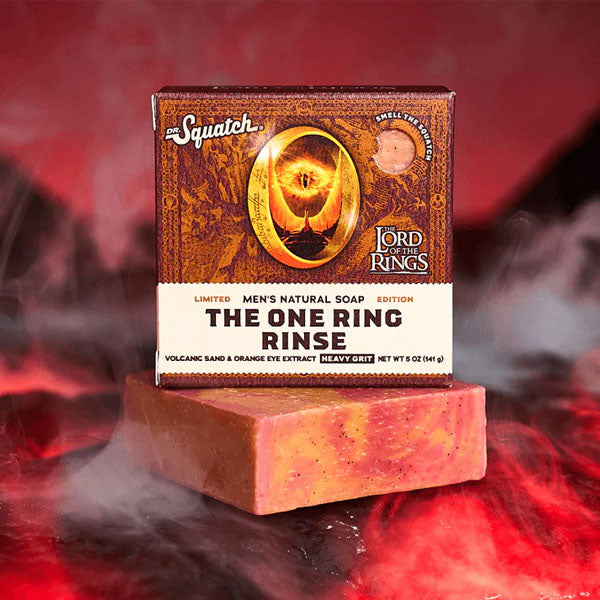 Dr. Squatch® Lord Of The Rings™ The One Ring Rinse All-Natural Bar Soap For Men (1pc) Limited Edition