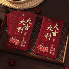 Lucky Lunar New Year Fire Horse Gift Envelopes (6pk)