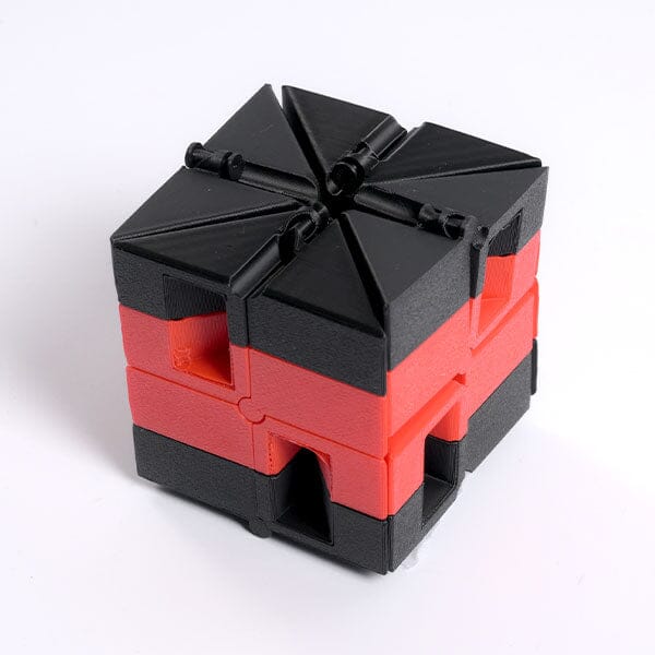 3D Treasures Magic Cube Fidget Toy (1pc) Multiple Colors Simple Exclusive 