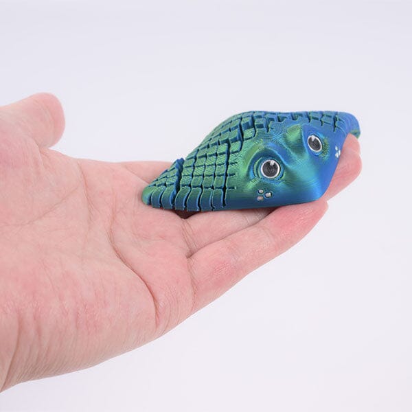 3D Printed Articulated Manta Ray Fidget Toy (Multiple Colors) Simple Exclusive 