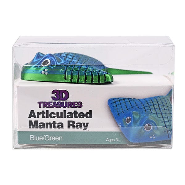 3D Printed Articulated Manta Ray Fidget Toy (Multiple Colors) Simple Exclusive 