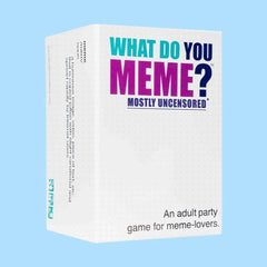 What Do You Meme?® The Hilarious Adult Party Game for Meme Lovers - "Mostly Uncensored" Edition Card Game Simple What Do You Meme? 