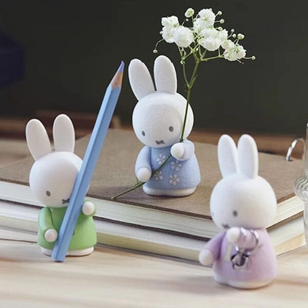 Miffy Pen Holder Series Figurine Blind Box (1pc) Simple Miffy 
