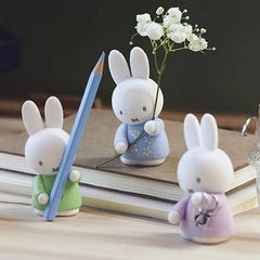 Miffy Pen Holder Series Figurine Blind Box (1pc) Simple Miffy 