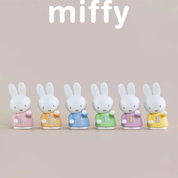 Miffy Pen Holder Series Figurine Blind Box (1pc) Simple Miffy 
