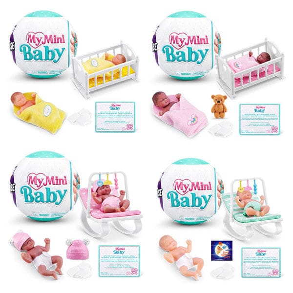 ZURU™ 5 Surprise™ My Mini Baby Series 1 Collectible Capsule Simple Showcase 