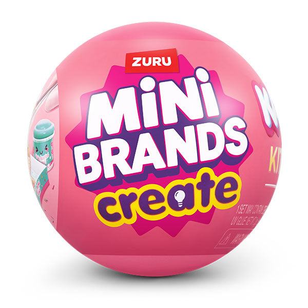 ZURU Mini Brands Create: Kawaii Kitchen Series 1 DIY Collectible Capsule