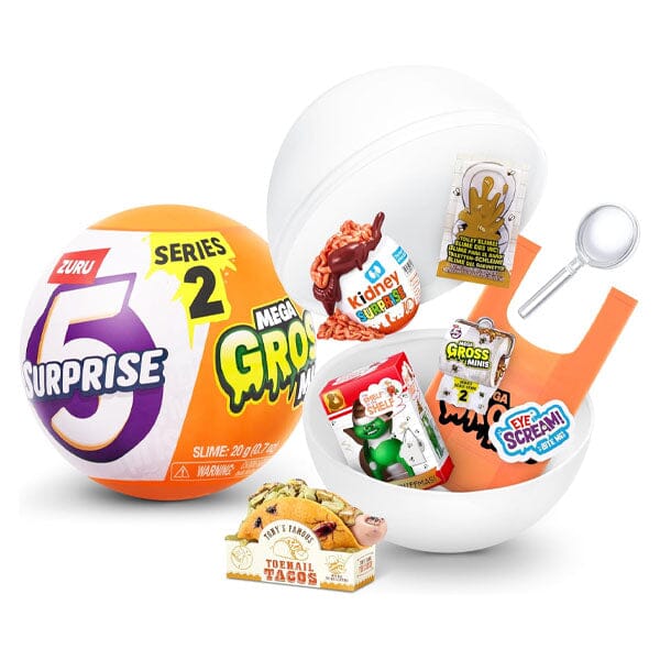 ZURU™ 5 Surprise™ Gross Minis Series 2 Collectible Capsule Simple Showcase 