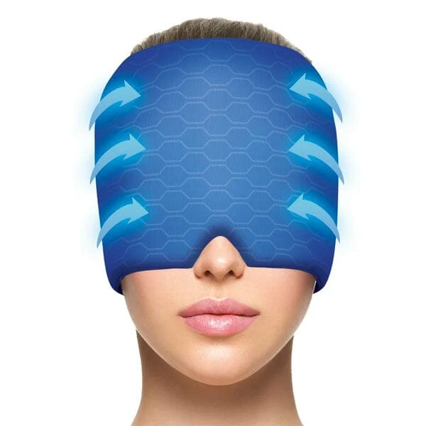 Miracle™ Headache Relief Cap 360° Gel Cooling & Compression Simple Showcase 