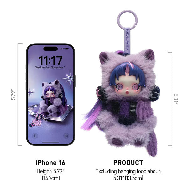 SKULLPANDA × My Little Pony Series Plush Doll Pendant-Single Box SKULLPANDA × My Little Pony Series Plush Doll Pendant-Single Box