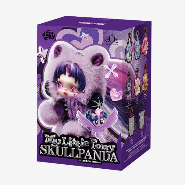 Pop Mart x Skullpanda: My Little Pony Series Plush Keychain Blind