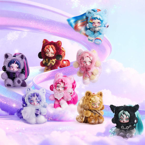 Pop Mart x Skullpanda: My Little Pony Series Plush Keychain Blind Pop Mart x Skullpanda: My Little Pony Series Plush Keychain Blind