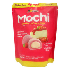 Royal Family Mochi Rice Treats (12pc) Strawberry Cheesecake