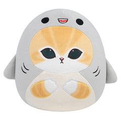Squishmallows Super Soft Plush Toys 8" Mofusand in Gordon the Shark Suit Simple Squishmallows 