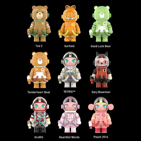 Pop Mart x Molly: Mega Space Molly 100% Series 3 Figurine Blind Box (1pc) Simple Pop Mart 