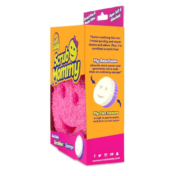 Scrub Mommy® Double-Sided Sponge | FlexTexture® Odor-Resistant Dish Sponge | As Seen On TV! Simple Showcase 