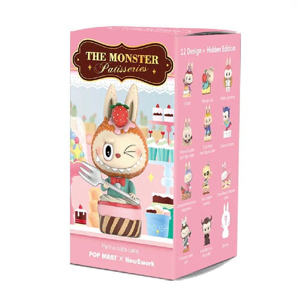 Pop Mart x THE MONSTERS: Patisseries Series Figurine Blind Box (1pc) Simple Pop Mart 