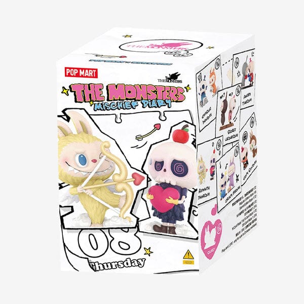 Pop Mart x THE MONSTERS: Mischief Diary Series Figurine Blind Box (1pc) Simple Pop Mart 