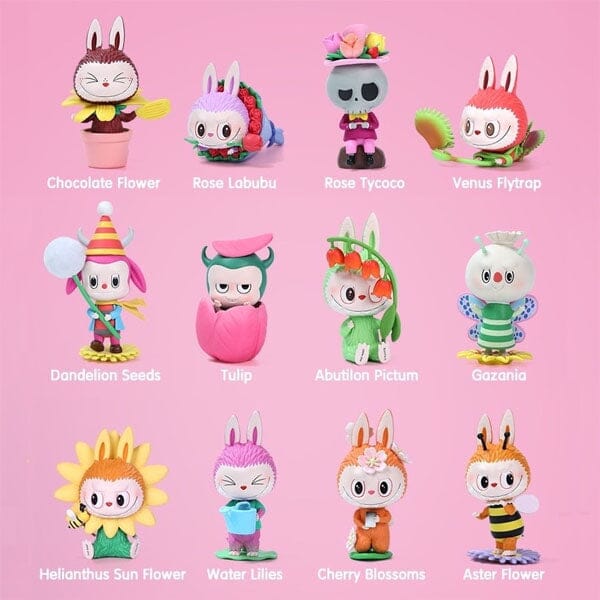 Pop Mart x THE MONSTERS: Flower Elves Series Figurine Blind Box (1pc) Simple Pop Mart 