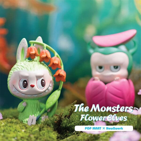 Pop Mart x THE MONSTERS: Flower Elves Series Figurine Blind Box (1pc) Simple Pop Mart 