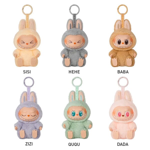 Pop Mart x THE MONSTERS: Have A Seat Series Plush Keyring Figurine Blind Box (1pc) Simple Pop Mart 