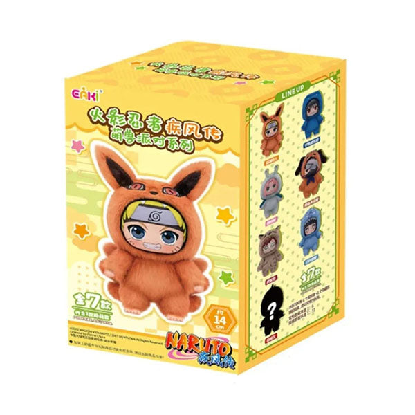 TOP TOY x Naruto Shippuden: "Beast Party" Series Plush Keychain Blind Box (1pc)